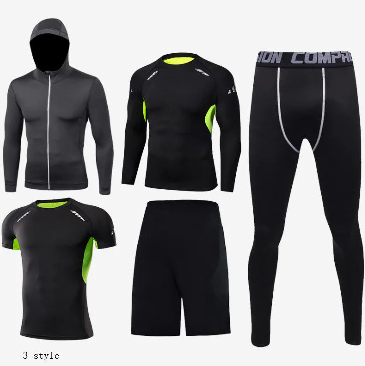 Men's Fitness Outfit Set for Gym and Running