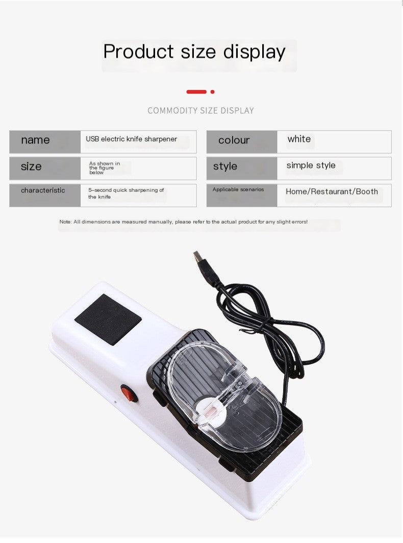 Portable Electric Knife Sharpener
