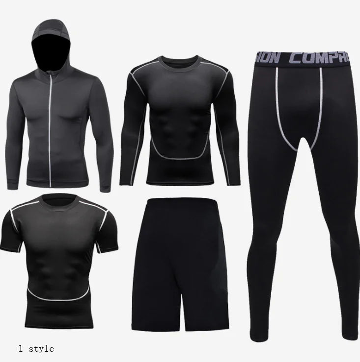 Men's Fitness Outfit Set for Gym and Running